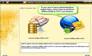 Convert EDB to PST
